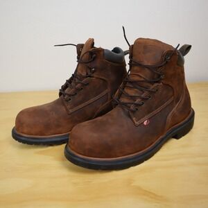 Red Wing 4215 Dynaforce 6" Steel Toe Work Boots Men's Size 12 Waterproof USA